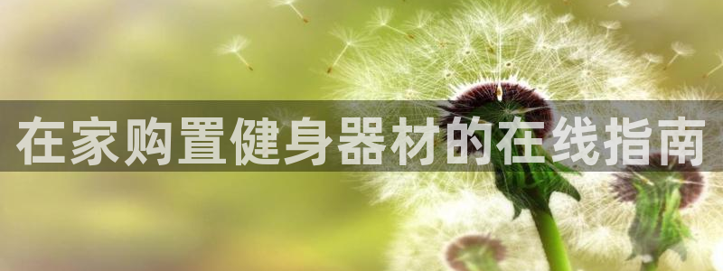 意昂3娱乐首页网站大全:在家购置健身器材的在线指南